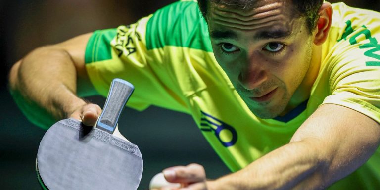 Europe Smash: Calderano vence de novo e terá Félix Lebrun nas quartas Hugo Calderano pega alemão Benedikt Duda na final em Foz do Iguaçu