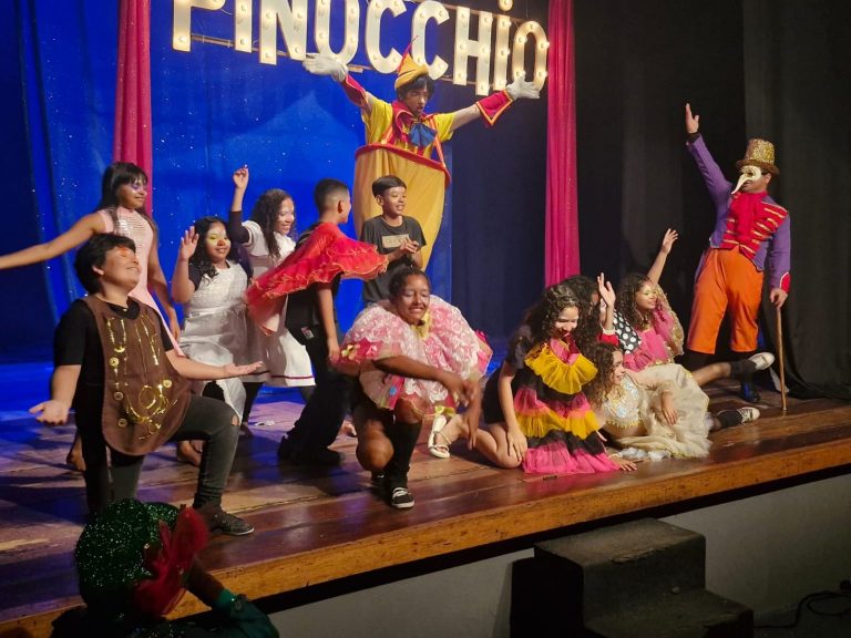 Projeto Arte e Cultura Florescer leva crianças para o palco no espetáculo ‘Pinocchio’ - WSCOM