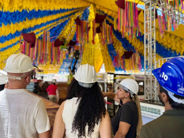 Secretaria de Cultura e Arte Produções realizam visita técnica ao Parque do Povo e Parque Evaldo Cruz