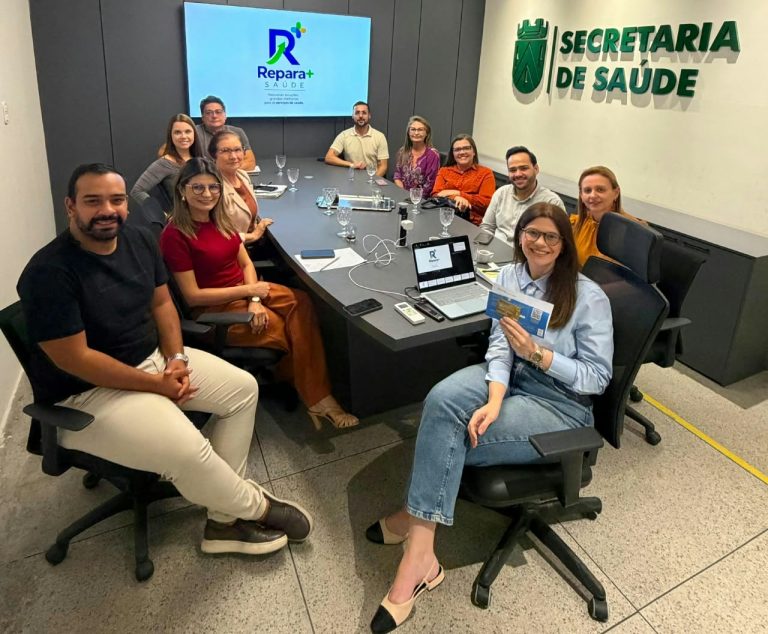 projeto Repara+ Saúde - Apresentação do projeto Repara+ Saúde para gestores de saúde em Campina Grande