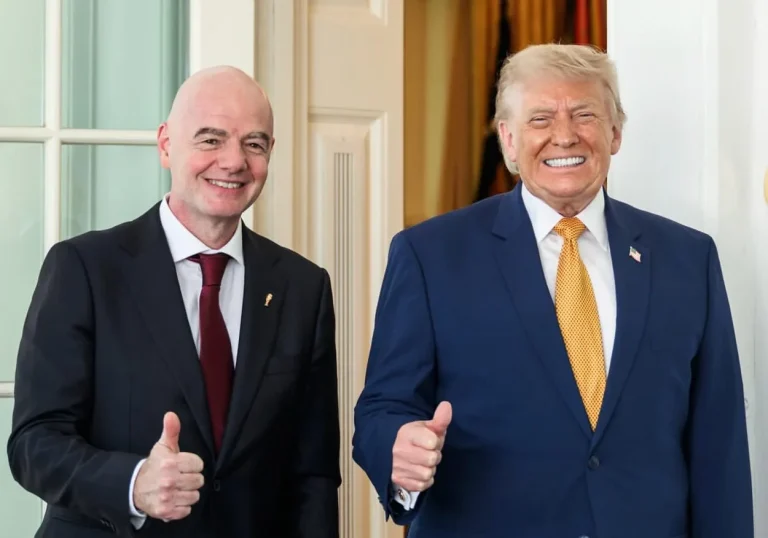 Infantino busca apoio de Trump em meio à crise, diz jornal