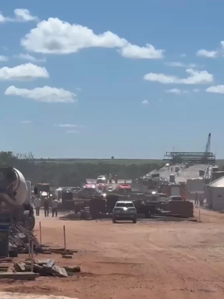 Trabalhador morre após acidente nas obras da Ponte do Futuro, em Cabedelo