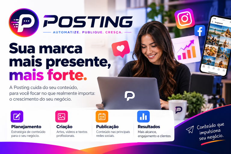 Posting integra WordPress, redes sociais e atendimento em um só ecossistema