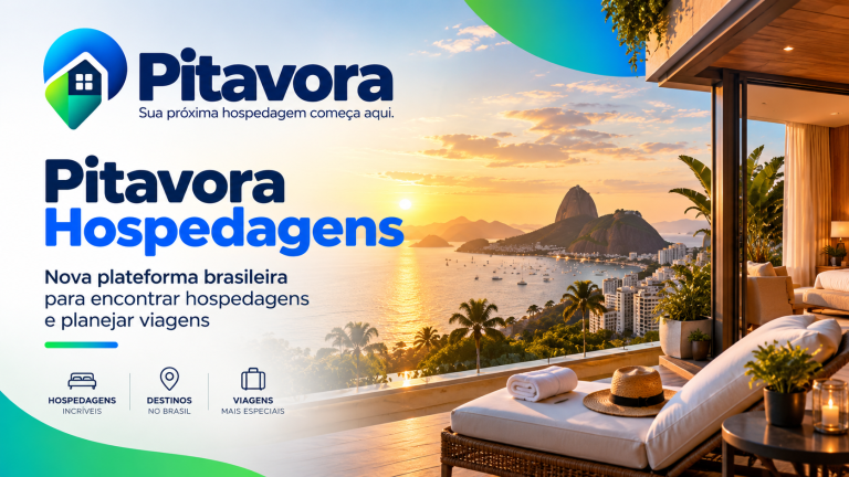 Pitavora Hospedagens, plataforma brasileira para encontrar hospedagens e planejar viagens.