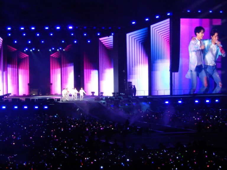 BTS em apresentação no Allianz Parque, em São Paulo, em maio de 2019; foto de arquivo para notícia sobre shows de 2026